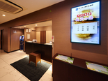 We are proud to introduce the ECO check-in machine. The ECO check-in machine is paperless and good for the environment.