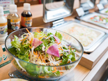 Organic vegetables・Super Hotel original dressings